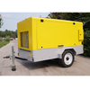 185Cfm 7Bar Trailer Портативный мобильный дизельный винтовой воздушный компрессор